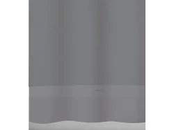 DIAQUA Duschvorhang PEVA grau