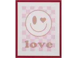 Leinwand bedruckt LOVE 1 Stück mehrfarbig 40x50x2cm