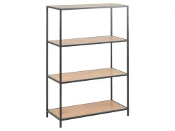 Regal SEAFORD 35x77x114cm melamin eiche furniert