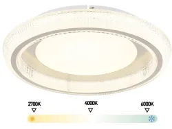 Deckenlampe SHARPER 50cm 45W weiss