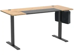 Elektrischer Schreibtisch HARVARD 60x140x72.5cm eiche