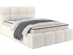 Kastenbett CLOUDY 140x200cm beige