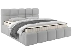 Kastenbett CLOUDY 160x200cm grau