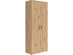 Schrank Multistauraum Eiche Artisan 80/195/40 cm Eiche Artisan 