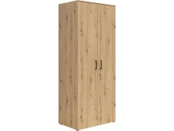 Schrank Multistauraum Eiche Artisan 80/195/52 cm Eiche Artisan 
