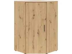 Eckkommode Multistauraum Eiche Artisan , 71,5/115/71,5 cm , 