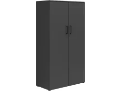 Schrank Multistauraum Graphitfarben 80/147/40 cm Graphitfarben 