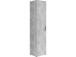 Schrank Multistauraum Betonoptik 45/195/40 cm Grau 