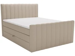 Boxspringbett WINTER taupe 180x200cm flexibel