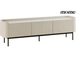 MOME TV-Möbel WILLA 180cm cremefarben