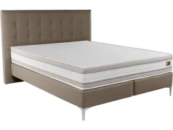 Boxspringbett RELAX BY BICO CHARLOTTE braun 180x200cm fest