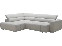 Ecksofa BERLIN Stoff beige