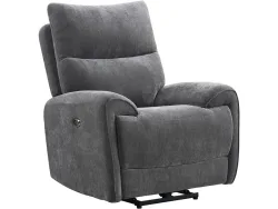 Relaxsessel HAVEN Stoff grau