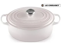 LE CREUSET Bräter SIGNATURE gusseisen hellrosa