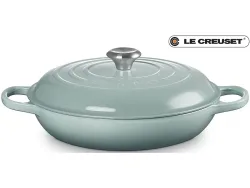 Le Creuset - Bräter tief, 30CM/3.5L, Seegrau