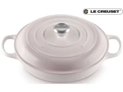 LE CREUSET Schmortopf SIGNATURE gusseisen hellrosa