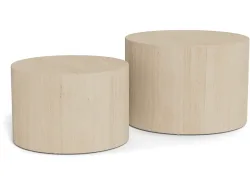 mutoni - Couchtisch Roupy (2-er Set), One Size, Beige