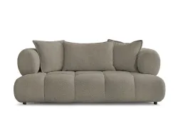 2er Sofa BOBOCHIC ALYA Boucle-Stoff taupe