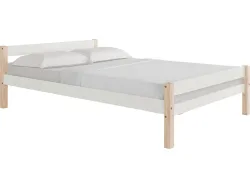 Bett NIVIO 140x200cm weiss