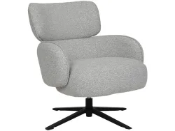 Sessel KOSY Stoff grau