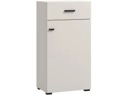 Schuhschrank QUITO 1 Tür 1 Schublade 35x51.5x98cm kaschmir matt