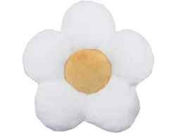 Kissen FLOWER 47x47cm weiss unifarben