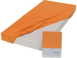 CAPISTRANO Fixleintuch JESSICA 90x200cm orange