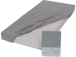 CAPISTRANO Fixleintuch JESSICA 180x200cm grau anthrazit