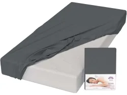 LOTUS BEDDING Fixleintuch NOVA 160x200cm anthrazit