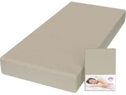 LOTUS BEDDING Fixleintuch NOVA 160x200cm taupe