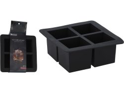 Eisbehälter ICE PVC und Kunststoff schwarz