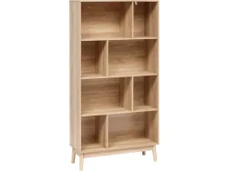 Bibliothek 5 FIVE SIMPLY SMART ABANA 80x30x160cm spanplatte