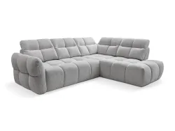 Ecksofa JUST 4 YOU CALMA Polyester silver
