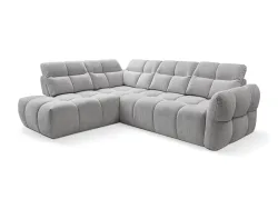 Ecksofa JUST 4 YOU CALMA Polyester silver