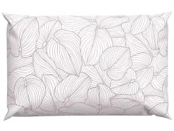Lotus Bettwaren - Lotus Kopfkissenbezug Renforcé Funkia, Lotus Renforcé Funkia Kopfkissenbezug, 65 x 100 cm