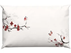 LOTUS Kopfkissenbezug NOYAMA 65x100cm baumwolle