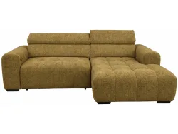 Ecksofa ZONDA Stoff olivgrün