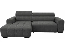 Ecksofa ZONDA Stoff anthrazit