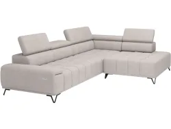 Ecksofa AMATISS PALLADIO Stoff beige
