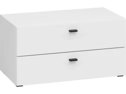 Kommode MODULINK 2 Schubladen 64x35x32cm weiss