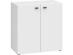 Kommode MODULINK 2 Türen 64x35x64cm weiss dekor