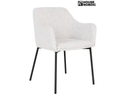 HOUSE NORDIC Stuhl MELILLA Polyester weiss
