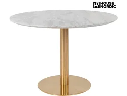 HOUSE NORDIC Tisch BOLZANO 110x110x75cm weiss