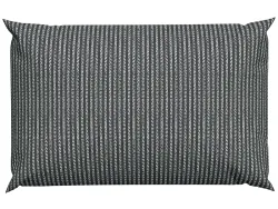 Lotus Bettwaren - Lotus Bettwäsche Bambus Linie anthrazit, Bambus Linie Anthrazit Bettwäsche, 65 x 100 cm