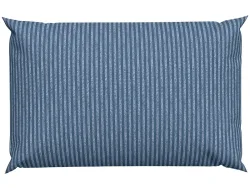 Lotus Bettwaren - Lotus Bettwäsche Bambus Linie, Bambus Linie Bettwäsche, 65 x 100 cm, Blau