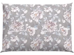 Lotus Bettwaren - Lotus Bettwäsche Bambus Moana anthrazit, Moana Bambus Bettwäsche Anthrazit, 50 x 70 cm, Multicolor