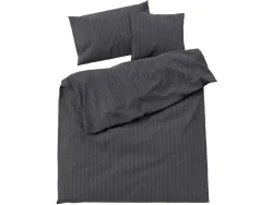 LOTUS Bettbezug SATIN SEERSUCKER 160x210cm baumwollsatin