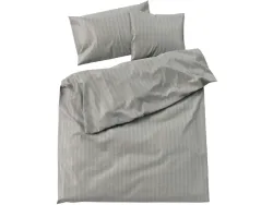 LOTUS Bettbezug SATIN SEERSUCKER 200x210cm baumwollsatin
