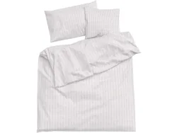 LOTUS Bettbezug SATIN SEERSUCKER 200x210cm baumwollsatin