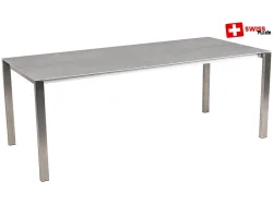 SWISSLINE Gartentisch ausziehbar MOON 200-260x90x74cm